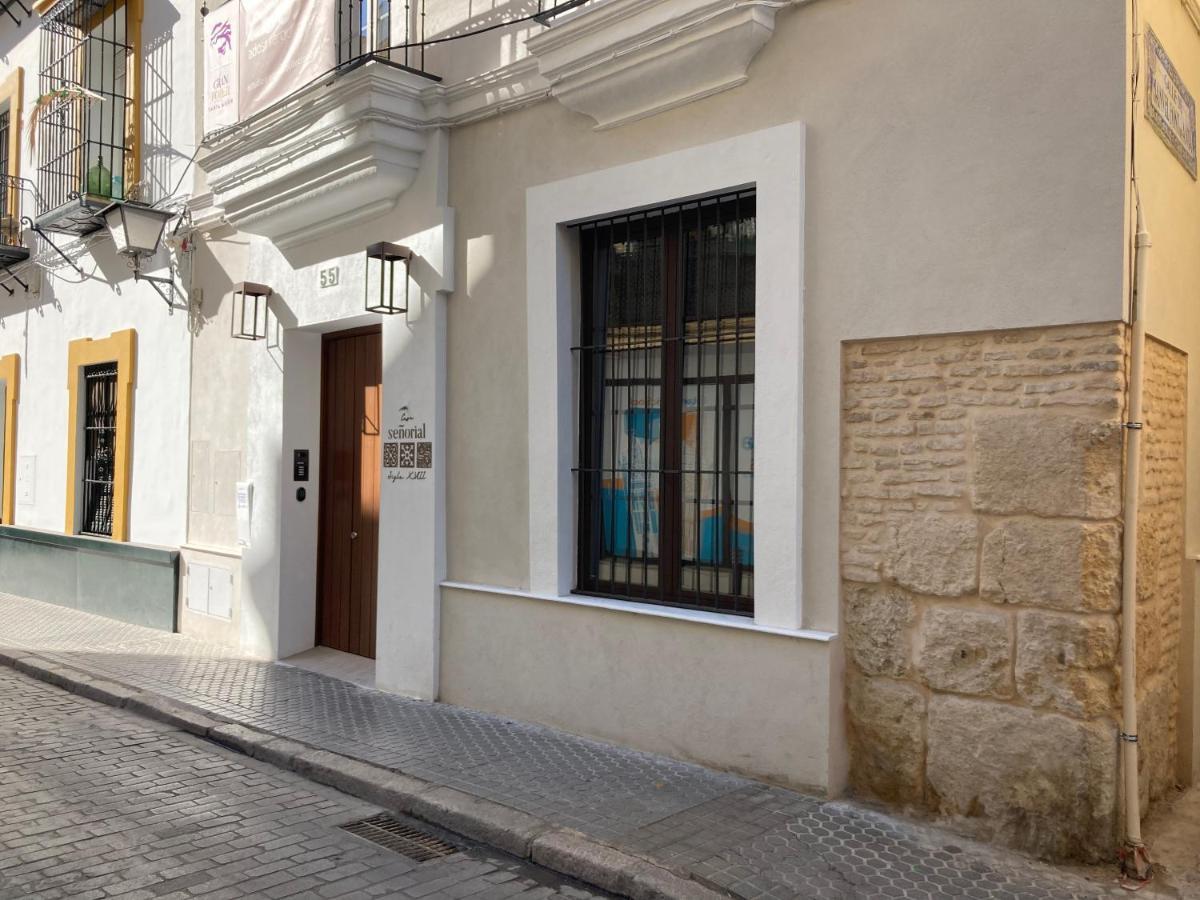 Casa Senorial Del Siglo XVIII Aparthotel Sevilla Bagian luar foto